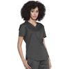 image:imageCherokee WW Revolution Scrub Tops Women V Neck Tuckable Shirt 1 PocketPewter