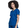 image:imageCherokee WW Revolution Scrub Tops Women V Neck Tuckable Shirt 1 PocketRoyal
