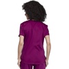 image:imageCherokee WW Revolution Scrub Tops Women V Neck Tuckable Shirt 1 PocketWine