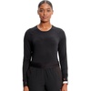image:imageCherokee Infinity Long Sleeve Underscrubs for Women Round Neck TopBlack