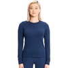 image:imageCherokee Infinity Long Sleeve Underscrubs for Women Round Neck TopNavy