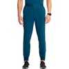 image:imageCherokee Infinity Mens Mid Rise Jogger Scrub Pants with 4 PocketsCaribbean Blue
