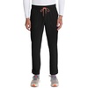 image:imageCherokee Infinity Straight Leg Mens Scrub Pants Zip Fly 6 PocketsBlack