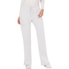 image:imageCherokee WW Revolution Scrub Pants for Women Mid Rise Flare Pant 5 PocketsWhite