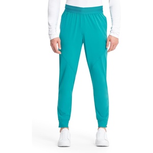 image:imageCherokee Infinity Mens Mid Rise Jogger Scrub Pants with 4 PocketsTeal Blue