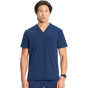 image:imageCherokee Infinity V Neck Mens Scrub Top 1 Pocket Classic FitNavy