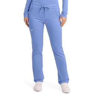 image:imageCherokee Revolution Unisex Scrub Pants for Men amp Women Tapered LegCiel Blue